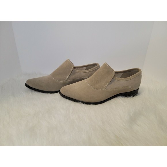 Free People Brady Suede Tan Pointed Toe Loafers Shoes Size US 8.5-9 / EU 39.5 - Picture 11 of 11